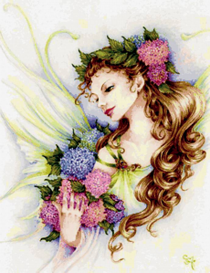 ЖЕНЩИНА-ВЕСНА - незнакомая, женщина-загадка, женщина, неизвестная, времена года - предпросмотр