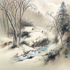 Схема вышивки «Серия "Пейзажи"»