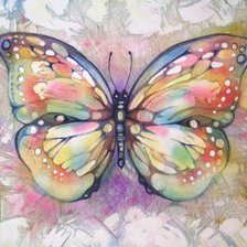 Схема вышивки «Бабочка»