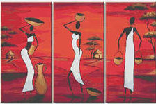 триптих африка