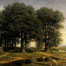 Схема вышивки «Картина Клодта»