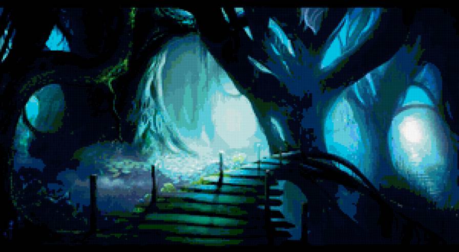 фэнтези - фэнтези, сказка, лес - предпросмотр