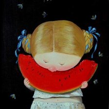 Схема вышивки «Е.Гапчинская "Арбуз"»