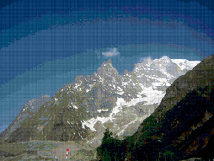 Альпы - горы, природа, пейзаж, альпы - предпросмотр