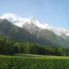 Схема вышивки «Альпы 2»