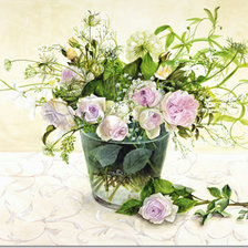 Схема вышивки «букет цветов»