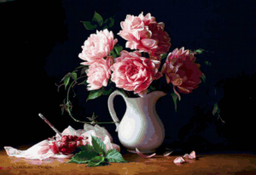 букет - цветы, натюрморт, букет, лето - предпросмотр