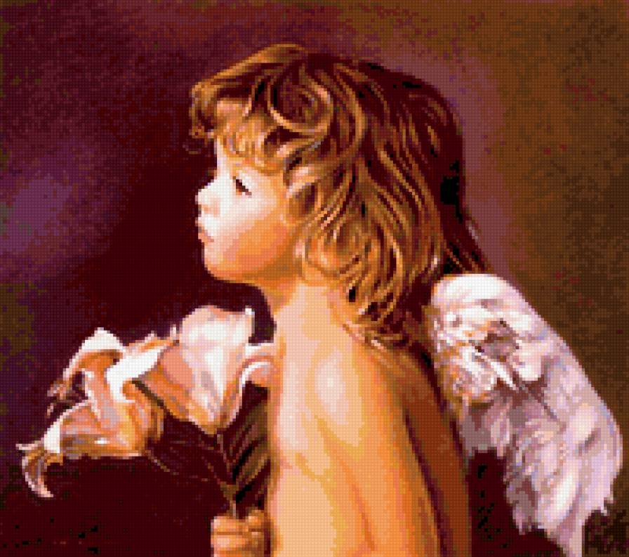 ангел - ребенок, ангел - предпросмотр