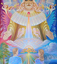 Схема вышивки «ангелы»