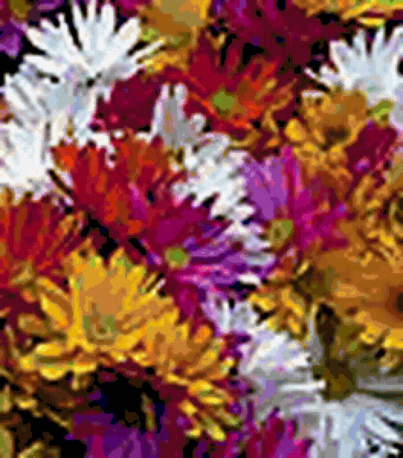 осенние цветы - цветы - предпросмотр