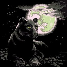 Схема вышивки «ПОЛНОЛУНИЕ»