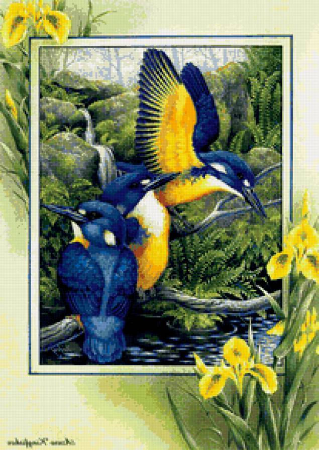 птички-невелички - птицы - предпросмотр