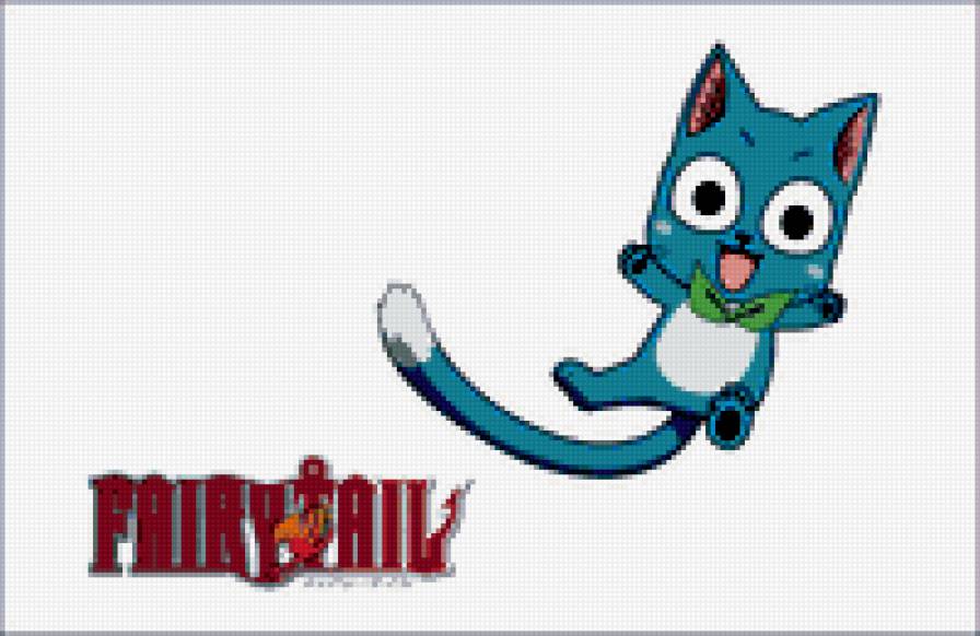 Happy - хвост феи, fairy tail, happy - предпросмотр