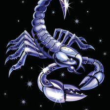 Схема вышивки «scorpion»