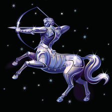 Схема вышивки «sagittarius»