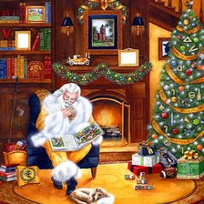 Схема вышивки «Перед Рождеством»