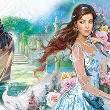 Схема вышивки «красавица и чудовище»