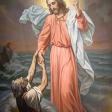 Схема вышивки «Спасение утопающего»