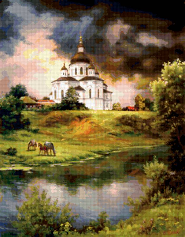 картина - пейзаж - предпросмотр