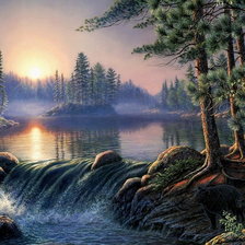 Схема вышивки «картина»