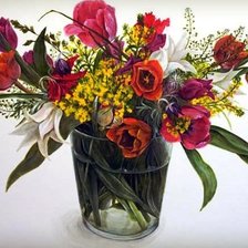 Схема вышивки «букет цветов»