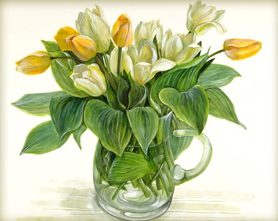 тюльпаны - оригинал