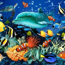 Схема вышивки «Красота глубин»