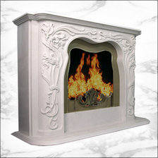 Схема вышивки «Камин»