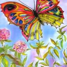 Схема вышивки «Серия "Бабочки"»