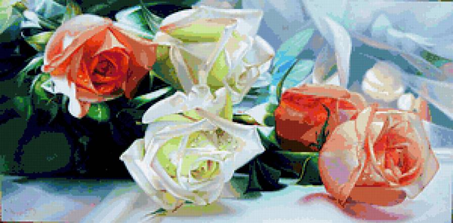 Серия "Букет" - букет, розы, цветы - предпросмотр