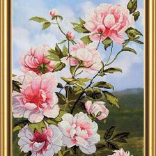 Схема вышивки «Цветы»