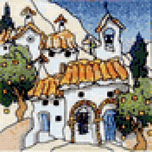 Испанские домики - предпросмотр