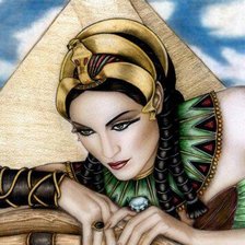 Схема вышивки «клеопатра»