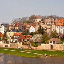 Схема вышивки «Пейзаж Германии»