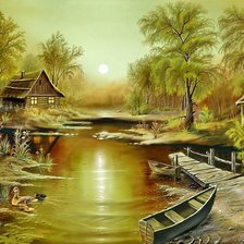 дом у озера