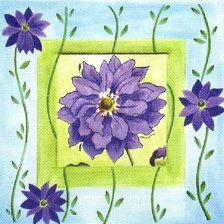 Схема вышивки «Сюжет для подушки»