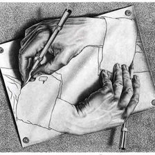 Схема вышивки «ЭШЕР»