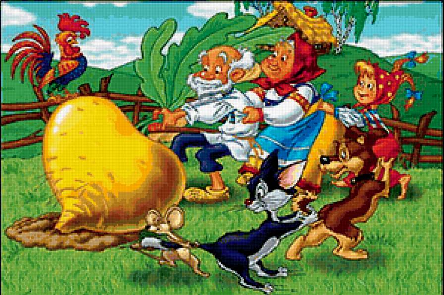 Репка - сказки - предпросмотр