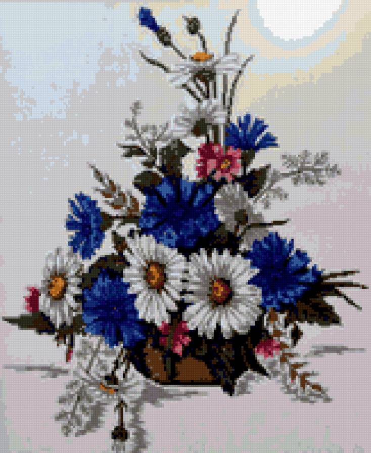 васельки ромашки - цветы ромашки васельки - предпросмотр