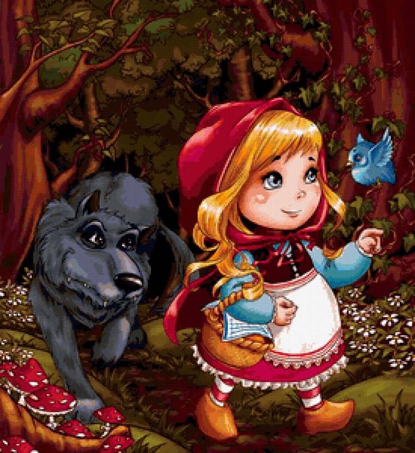 Красная Шапочка - сказки - предпросмотр