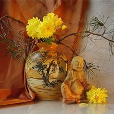 Схема вышивки «экибана»