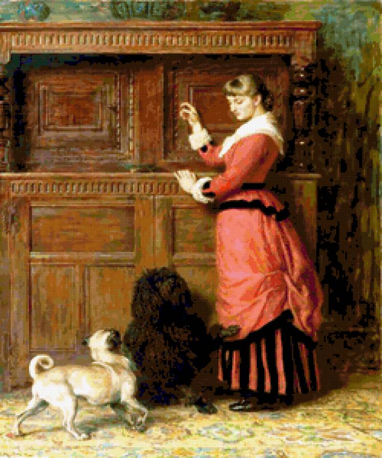 собачки3 - живопис - предпросмотр