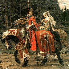 Схема вышивки «старинные габелены»