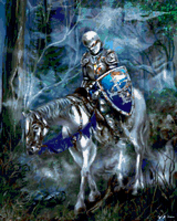 усталый рыцарь - рыцари - предпросмотр