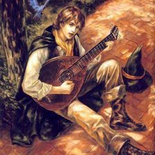 Схема вышивки «с лютней»