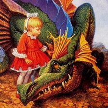 Схема вышивки «с девочкой»