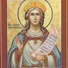 Схема вышивки «Святая Иулиания княжна Ольшанская»