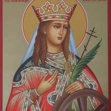 Схема вышивки «Святая великомученица Екатерина»