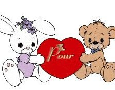 Схема вышивки «сладкая парочка2»