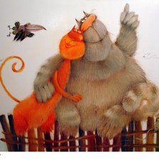 Схема вышивки «Ля-мур»